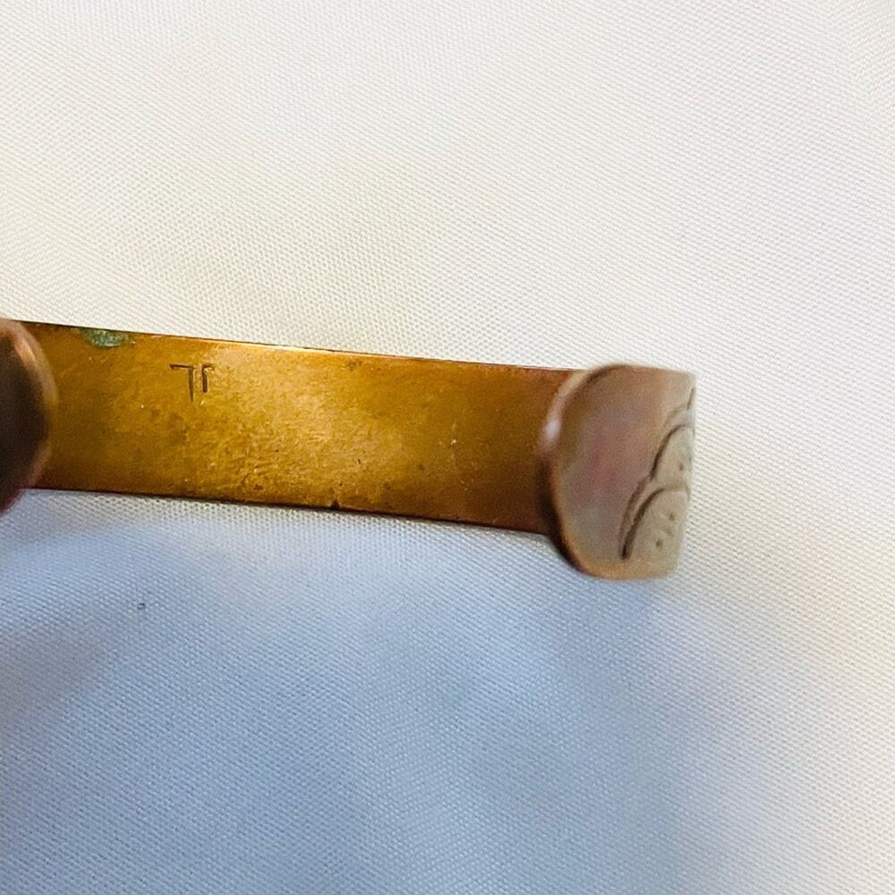 Vintage Copper Bracelet - Picture 3 of 3